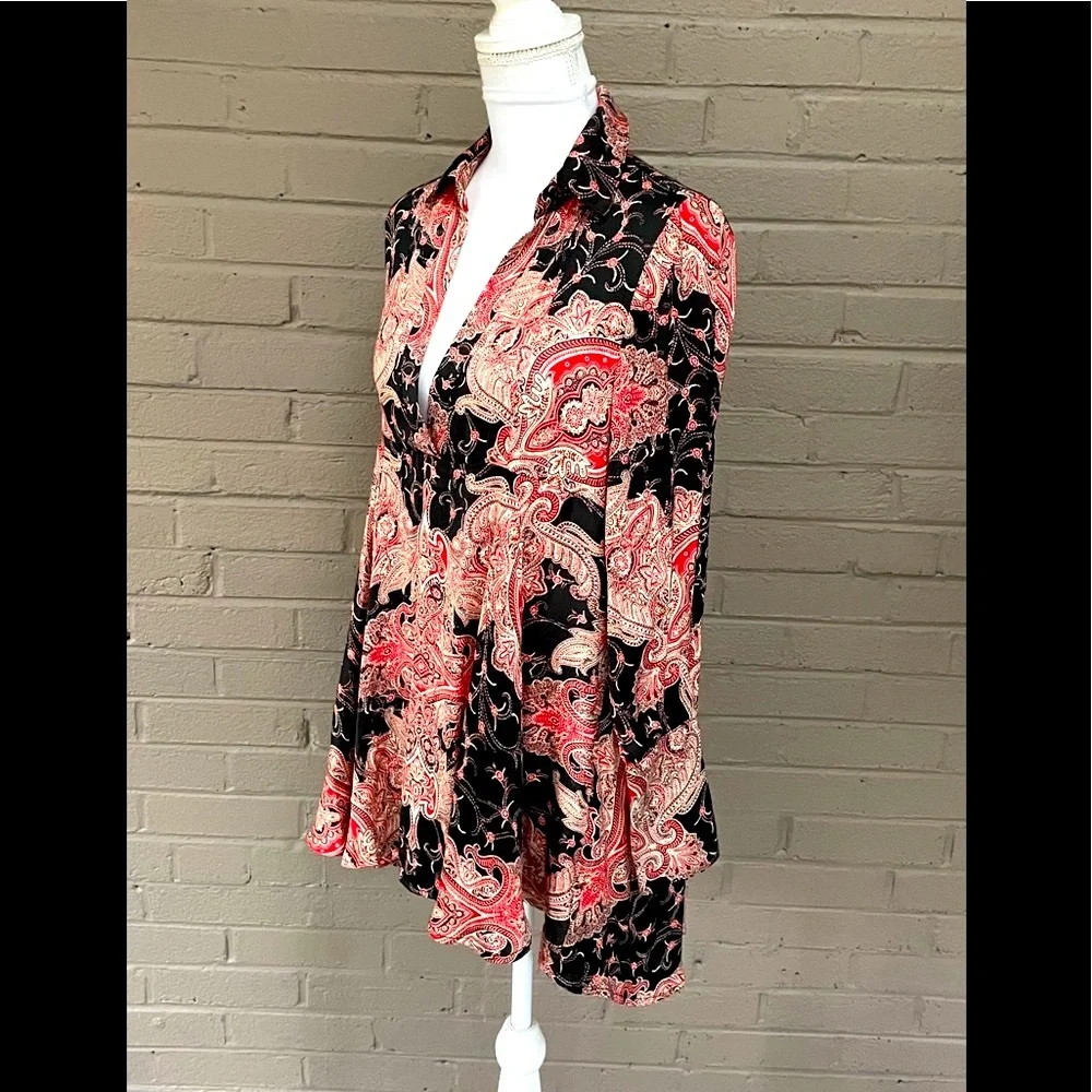 Free People Print tunic/ dress S